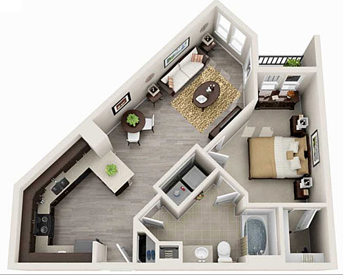 A3 - Columbia floor plan